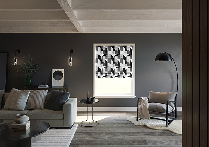 Varadero Velvet, Mono - Twist&Fit Roman Blind - Image 8